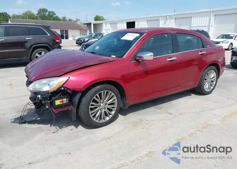 2011 Chrysler 200 Limited из США, поврежденный, VIN 1C3BC2FG7BN600234